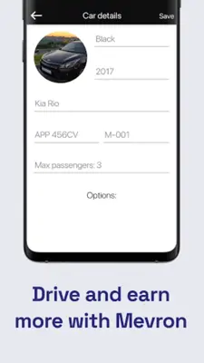Mevron Driver android App screenshot 3